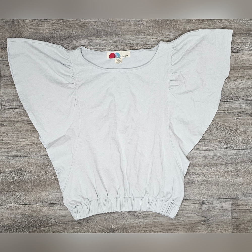 Free People FP Beach Short Sleeve Batwing Top-Size XS